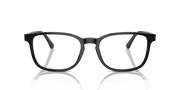 Clear Lenses, Polished Black Frame