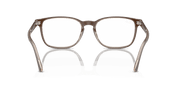 Clear Lenses, Polished Brown On Transparent Light Brown Frame