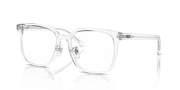 Clear Lenses, Polished Transparent Frame