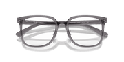 Clear Lenses, Polished Transparent Grey Frame