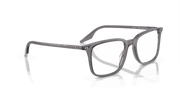 Clear Lenses, Polished Transparent Grey Frame