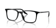 Clear Lenses, Polished Black Frame