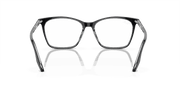 Demo Lens Lenses, Polished Black On Transparent Frame