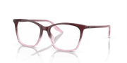 Clear Lenses, Polished Red & Pink Frame