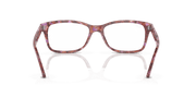 Clear Lenses, Polished Red Frame