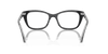 [Clear Lenses, Polished Black On Transparent Frame]