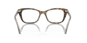 Clear Lenses, Polished Havana On Transparent Frame