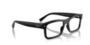 Clear Lenses, Polished Black Frame