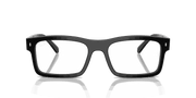 Clear Lenses, Polished Black Frame