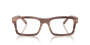 Clear Lenses, Polished Havana Brown Frame