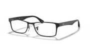 Clear Lenses, Polished Black Frame