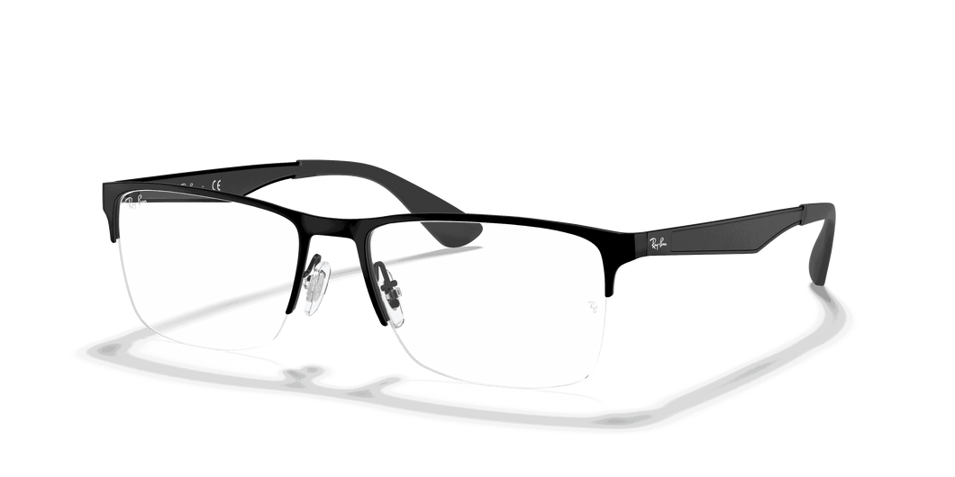 [Clear Lenses, Matte Black Frame]