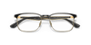 [Clear Lenses, Polished Black On Gold Frame]