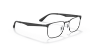 Clear Lenses, Matte Black Frame