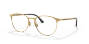 Clear Lenses, Matte Gold Frame