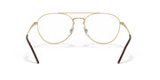 Clear Lenses, Polished Arista Gold Frame