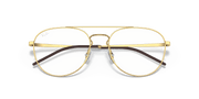 Clear Lenses, Polished Arista Gold Frame