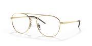 Clear Lenses, Polished Arista Gold Frame