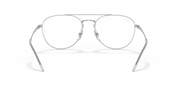 Clear Lenses, Polished Black On Silver Frame