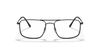 [Clear Lenses, Polished Black Frame]