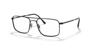 Clear Lenses, Polished Black Frame