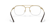 Clear Lenses, Polished Arista Gold Frame