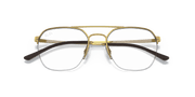 Clear Lenses, Polished Arista Gold Frame