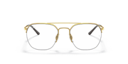 Clear Lenses, Polished Arista Gold Frame