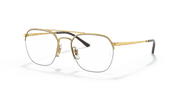 Clear Lenses, Polished Arista Gold Frame