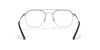 [Clear Lenses, Polished Silver Frame]