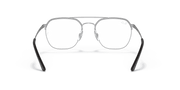 Clear Lenses, Polished Silver Frame