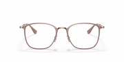 Clear Lenses, Polished Beige On Copper Frame