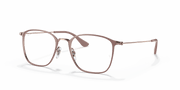 Clear Lenses, Polished Beige On Copper Frame