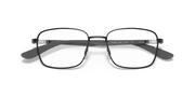 Clear Lenses, Polished Black Frame