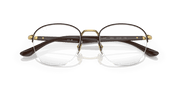 Clear Lenses, Polished Brown Frame