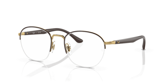 [Clear Lenses, Polished Brown Frame]