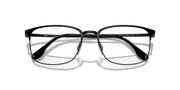 Clear Lenses, Polished Black Frame