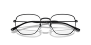 Clear Lenses, Polished Black Frame