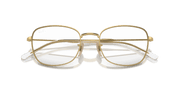 Clear Lenses, Polished Arista Gold Frame