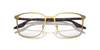 [Demo Lens Lenses, Polished Gold Frame]