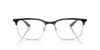 [Clear Lenses, Polished Black On Silver Frame]