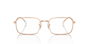 Clear Lenses, Polished Rose Gold Frame