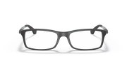 Clear Lenses, Matte Black On Green Frame