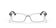 Clear Lenses, Polished Transparent Frame