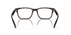 [Clear Lenses, Matte Havana Frame]