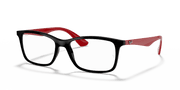 Clear Lenses, Polished Black Frame