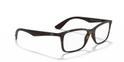 Clear Lenses, Matte Havana Frame