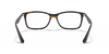 [Clear Lenses, Matte Havana Frame]