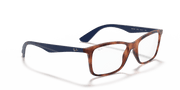 Clear Lenses, Matte Light Havana Frame