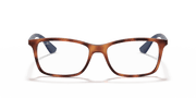 Clear Lenses, Matte Light Havana Frame